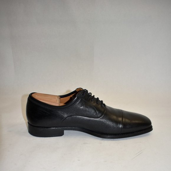 Magnanni \'Federico\' Oxford Black Leather Size 11 US 12654 DD289 main image 6